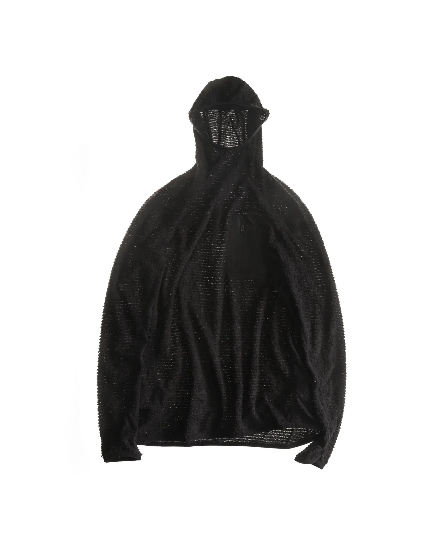 Unisex Outdoor-Fleece-Kapuzenpullover mit Ferninfrarot-Heizung – Antistatischer, thermischer Langarm-Pullover für Winterwanderungen und zum Schichten – Detail 2