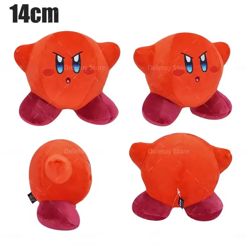 25 Styles Kawaii Star Kirby Grey Kirby Ghost Kirby Pink Blue Green Red Plush Toy Cute Star Kirby Heart Doll Kid Birthday Gift view 6