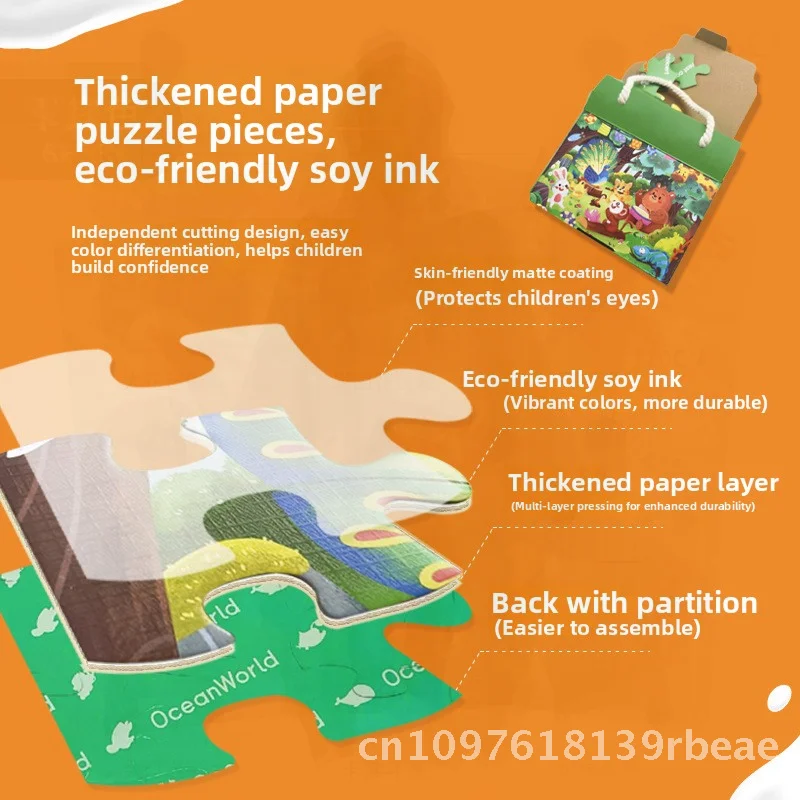 Quebra-cabeça infantil, brinquedo estimulante intelectual para educação precoce de 3 a 6 anos, presente de reconhecimento de formato colorido