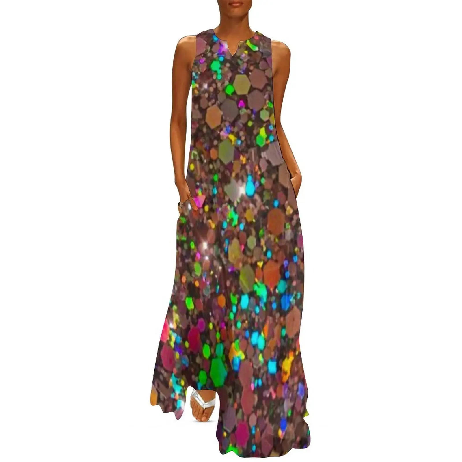 

Glitter Long Dress elegant dresses for women summer dresses for women 2025 evening dress women Dress