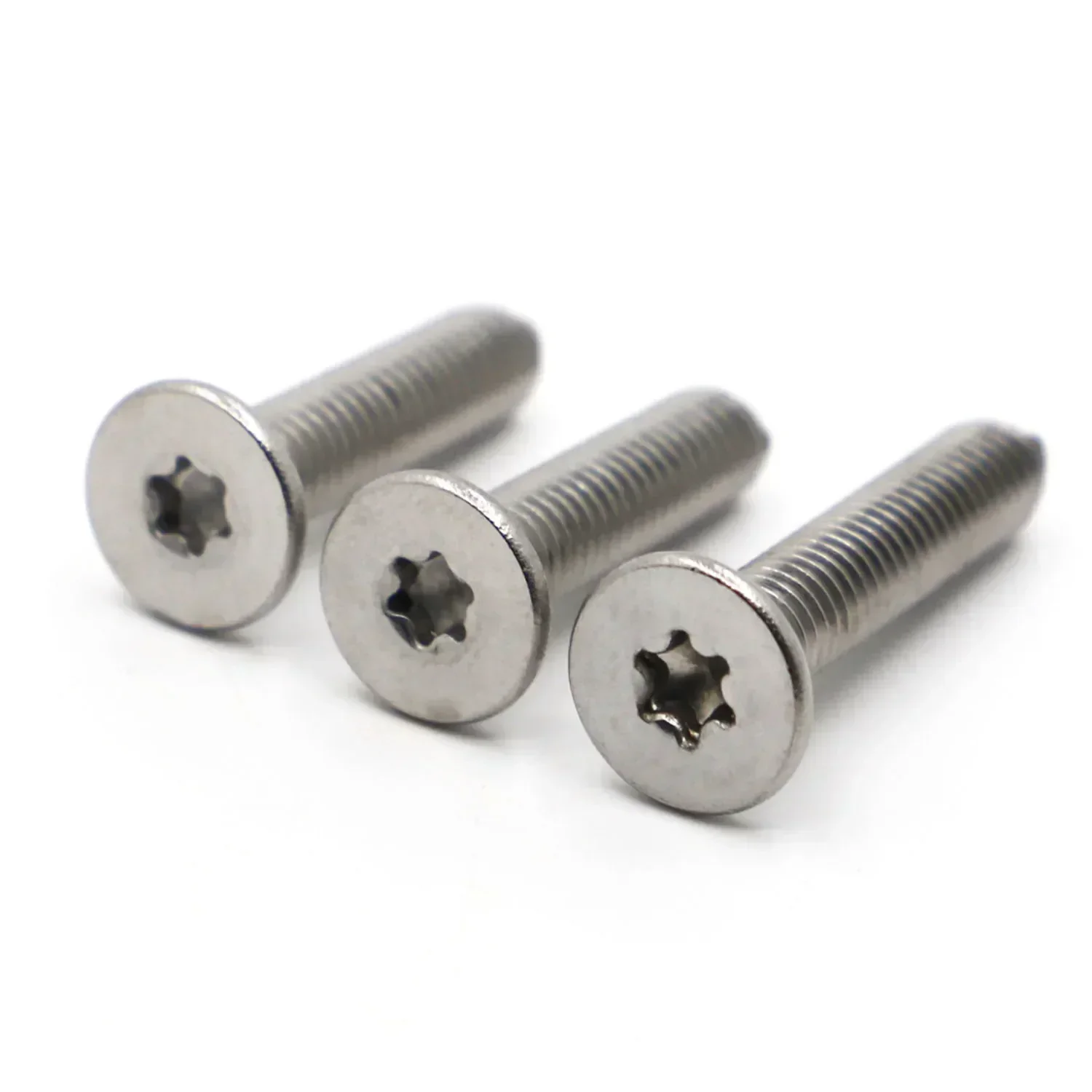 5-50pcs 304 Stainless Steel CM Six-Lobe Torx Ultra Thin Super Low Flat Wafer Head Screw Bolt M1.6 M2 M2.5 M3 M4 M5 M6 M8