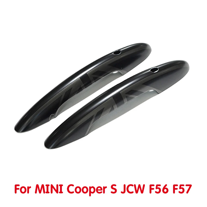 The Black Flag Door Handle Cover Sticker Trim For MINI Cooper S JCW F56 F57 Car-Styling Exterior Parts Accessories 2PCS In Set