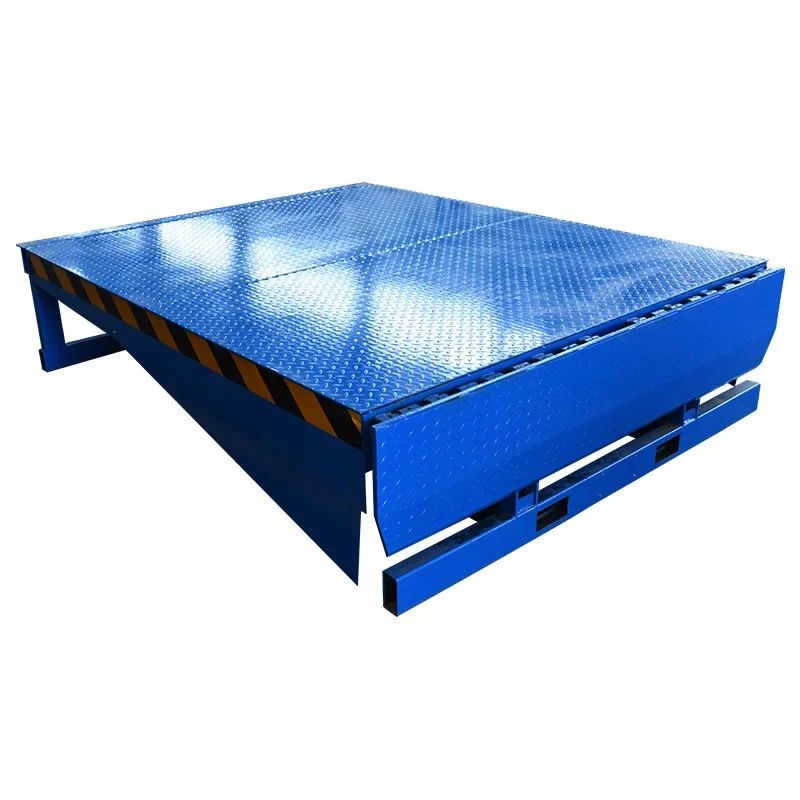 Container unloading hydraulic boarding bridge Forklift tools Container loading platform, fixed boarding bridge