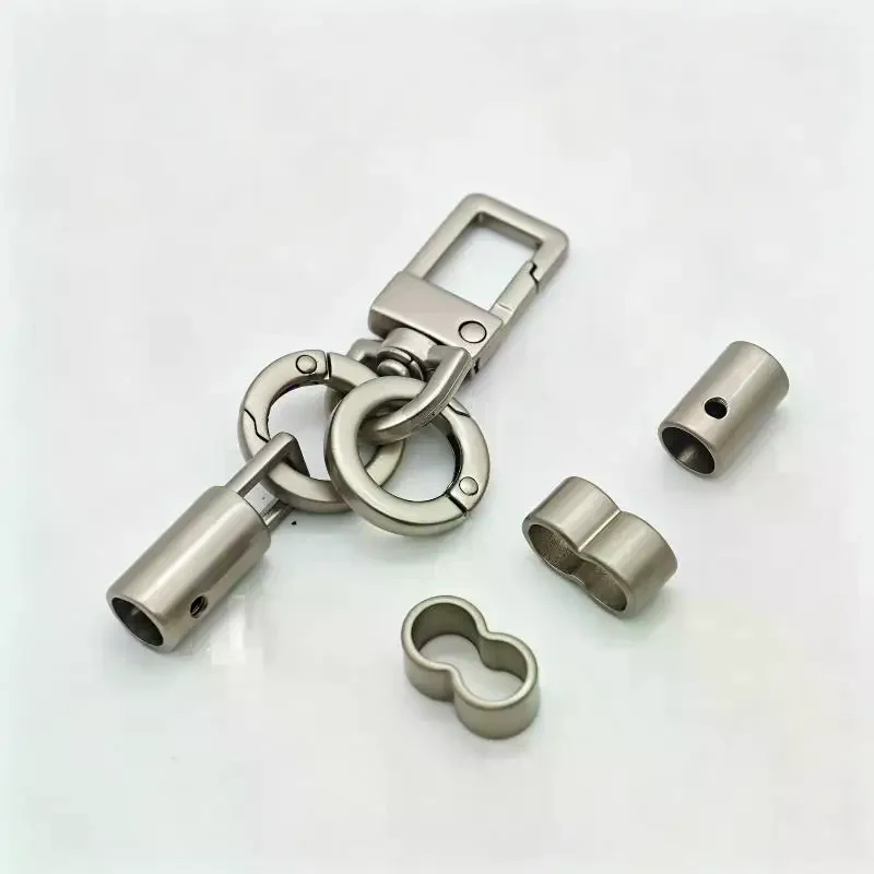 Zinc Alloy Swivel Snap Hook Set Rust Proof Sturdy Build For DIY Crafts Bag Making Keychain Projects