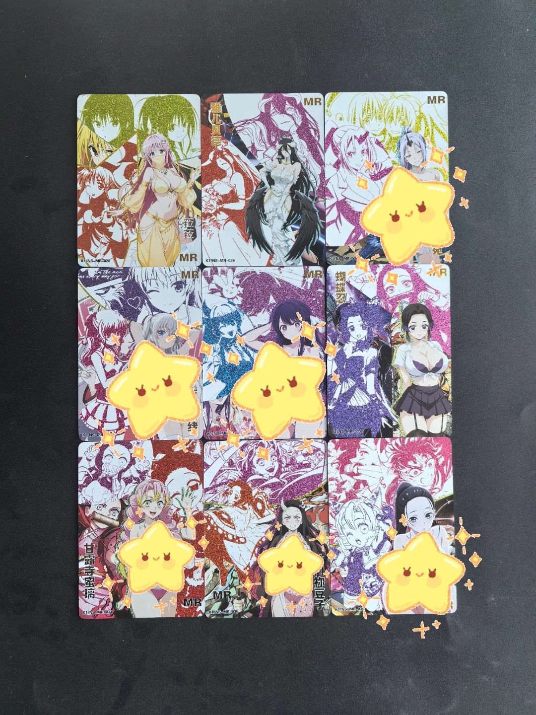 9 ピース/セットポケモン Ptcg レム五等分の花嫁セルフコントロールコレクトシグネチャートレーディングフラッシュカードアニメクリスマスギフト