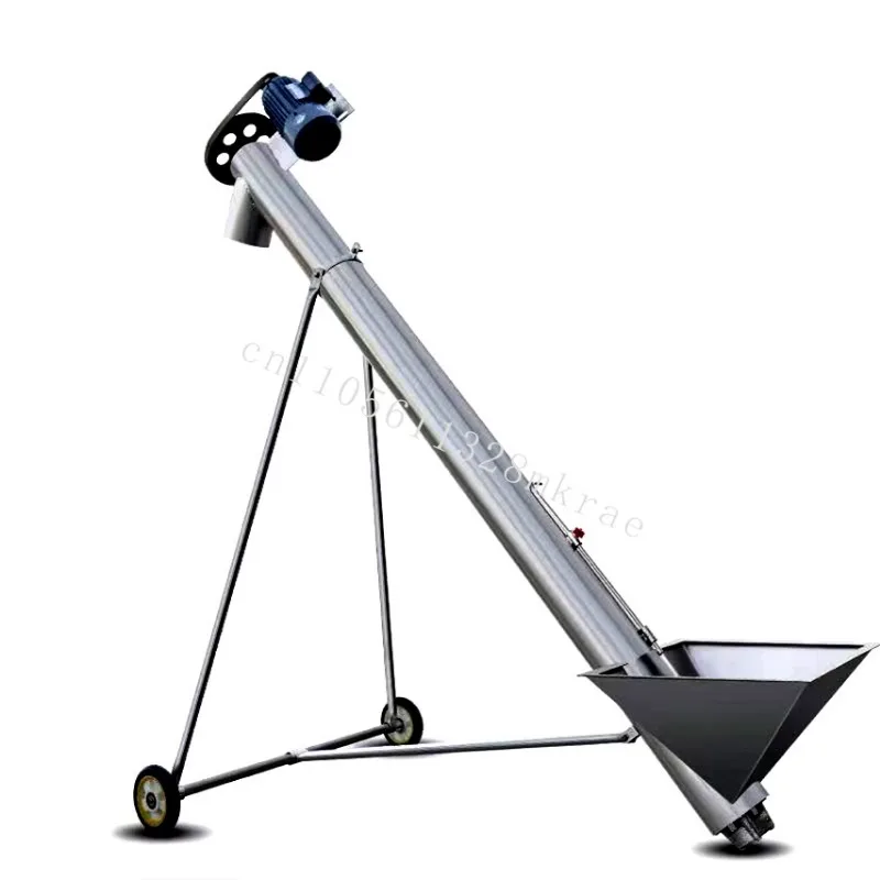 

New High Quality New Condition Steel Dragon Lift Screw Conveyor Lift High Productivity Feed Processing Machine Conveyor