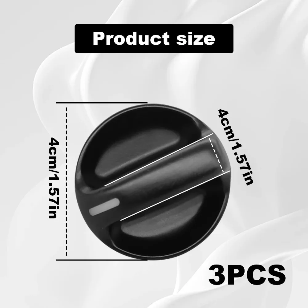 Car Accessories 3Pcs Heater A/C Air Condition Fan Control Knob for Toyota Tundra 2000 2001 2002 2003 2004 2005 2006 55905-0C010