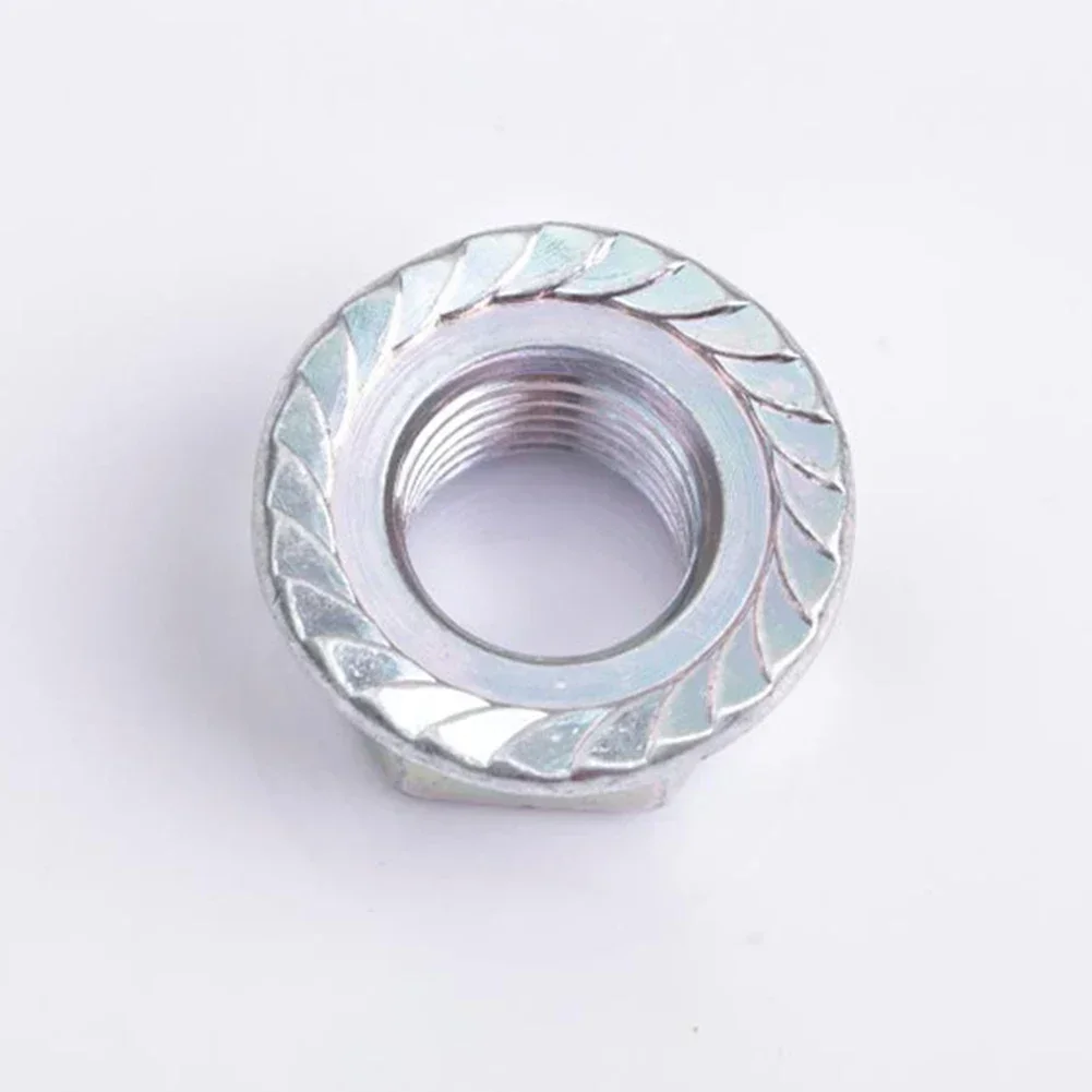 12mm Steel E-bike Hub Motor Nuts Safety Washer Front Or Rear Hub Motor Electric Bike Scooter Bicycle Replacement Nut Ebike Parts