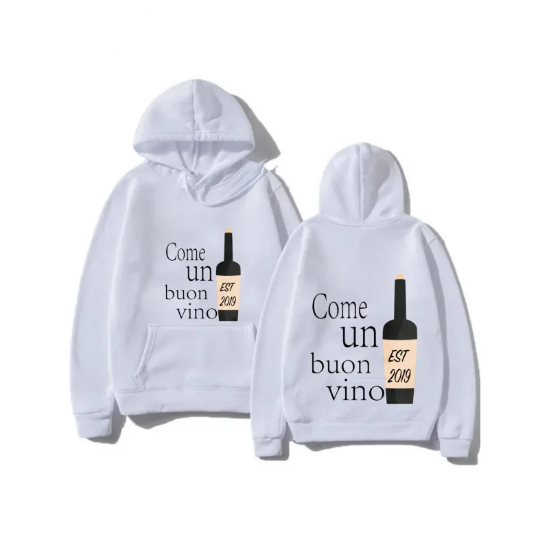 Mens Hoodie White C…