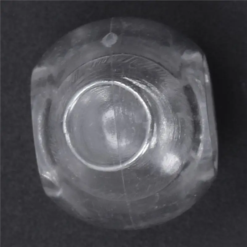 200 Pcs Clear Plastic 5Mm One Hole Cord Stoppers Cord Lock Cord Lock Stopper-AT36