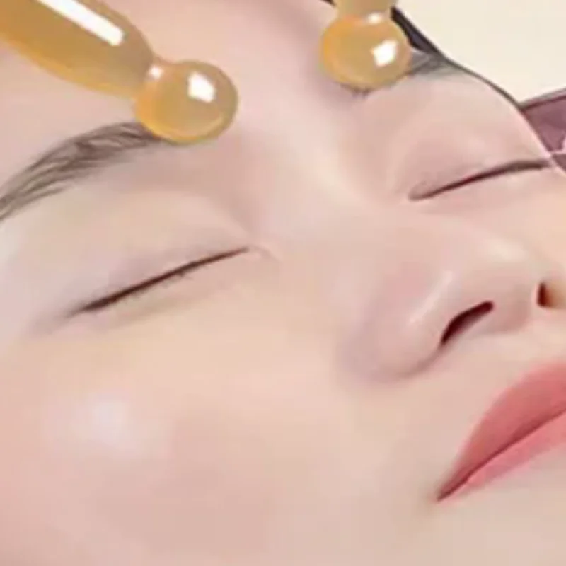 

1pcs Natural Jade Stick Stone Gua Sha Facial Massage Acupunctur Point Pen Chinese Medicine Guasha Beauty Messager Tool