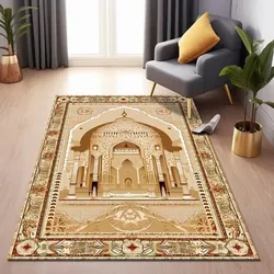 Crystal velvet kneeling carpet living room carpet dirt resistant easy to take care of European classic living room sofa coffee t