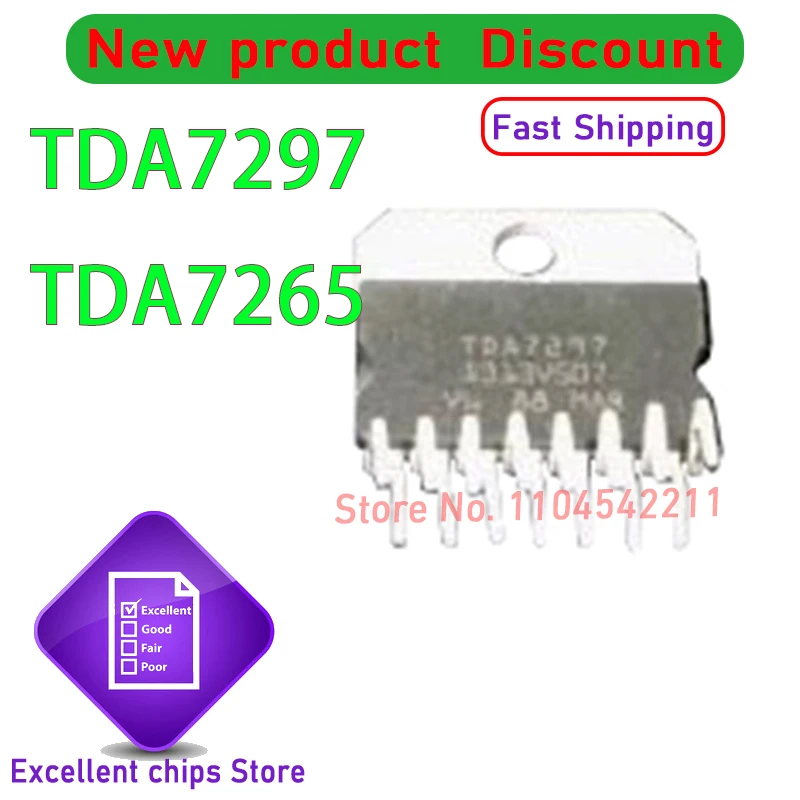 10PCS/LOT 100% New Original TDA7296 TDA7297 TDA7377 TDA7379 ZIP-15 Amplifier Audio Amplifier IC Chip In Stock