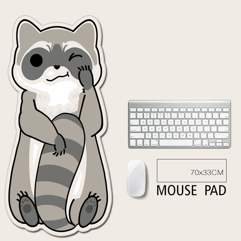 Large Mouse Pad Set Keyboard Cartoon Super Cute Big Desk Computer Mousepad Office Table Mat Mouse Pads Gaming Accessories