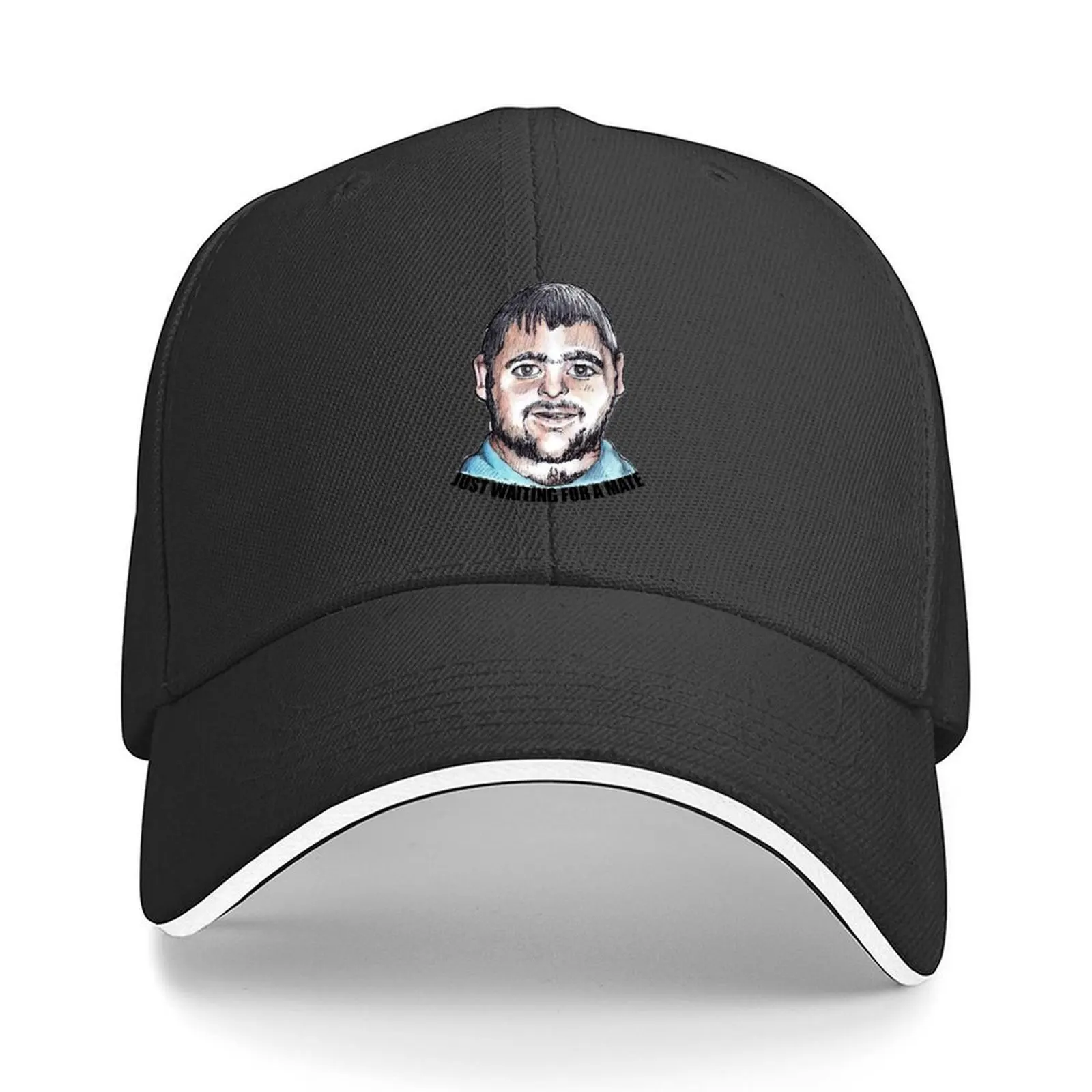 

Just Waiting For A Mate Baseball Cap Rugby hard hat Luxury Brand Visor Women's Beach Outlet 2025 Men's