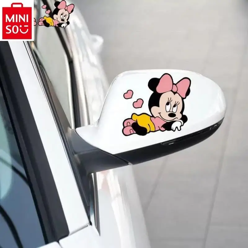 

Disney Creative Car Personalized Scratch Covering Paste Body Decoration Paste Rear View Mirror Paste Car Decoration