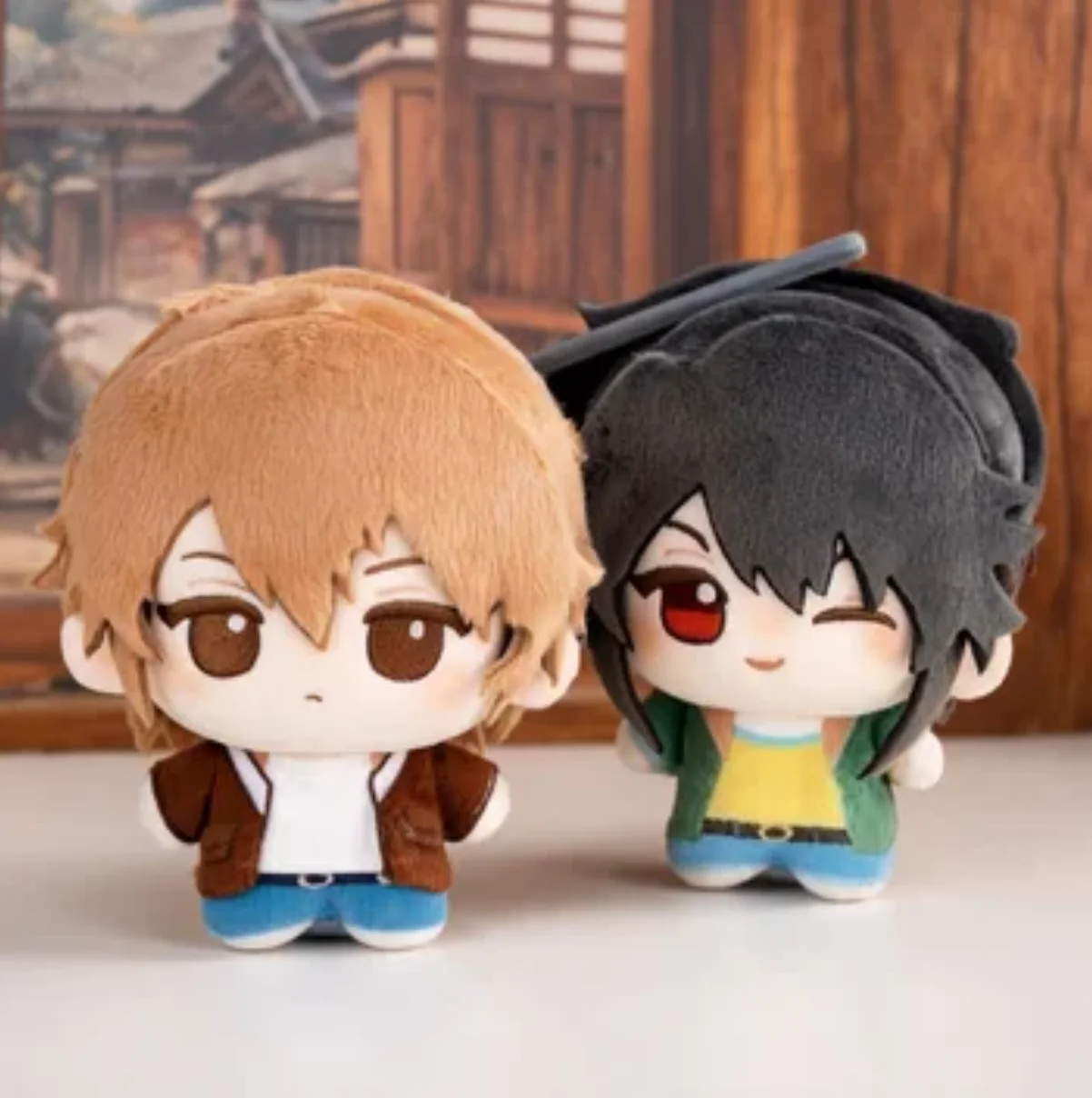 Serizawa Chiemi Fusaishi Haruaki 10cm Raging Loop Attribute Cotton Doll Peripheral Plush Decorative Backpack Pendant Game Gifts