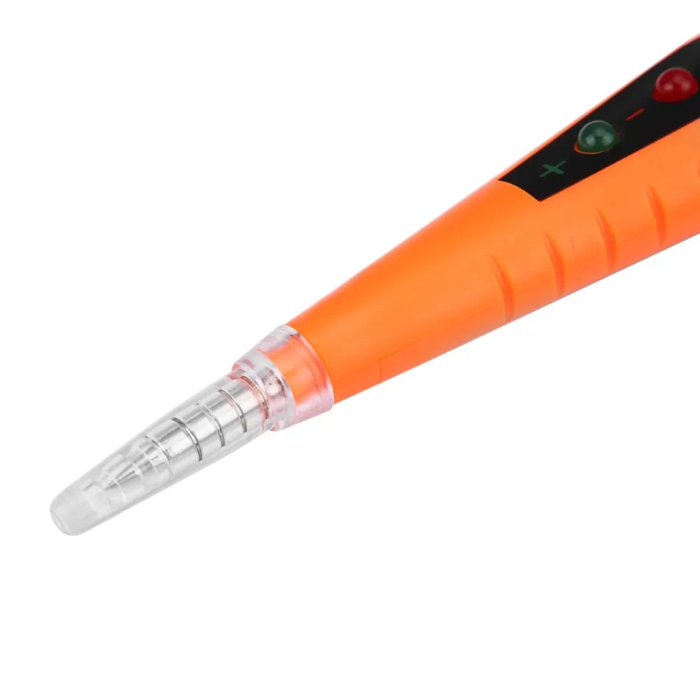 New 2.5-32V Digital Circuit Tester Orange LCD Digital Display Automotive Circuit Tester Voltage Test Probe Voltage Testing