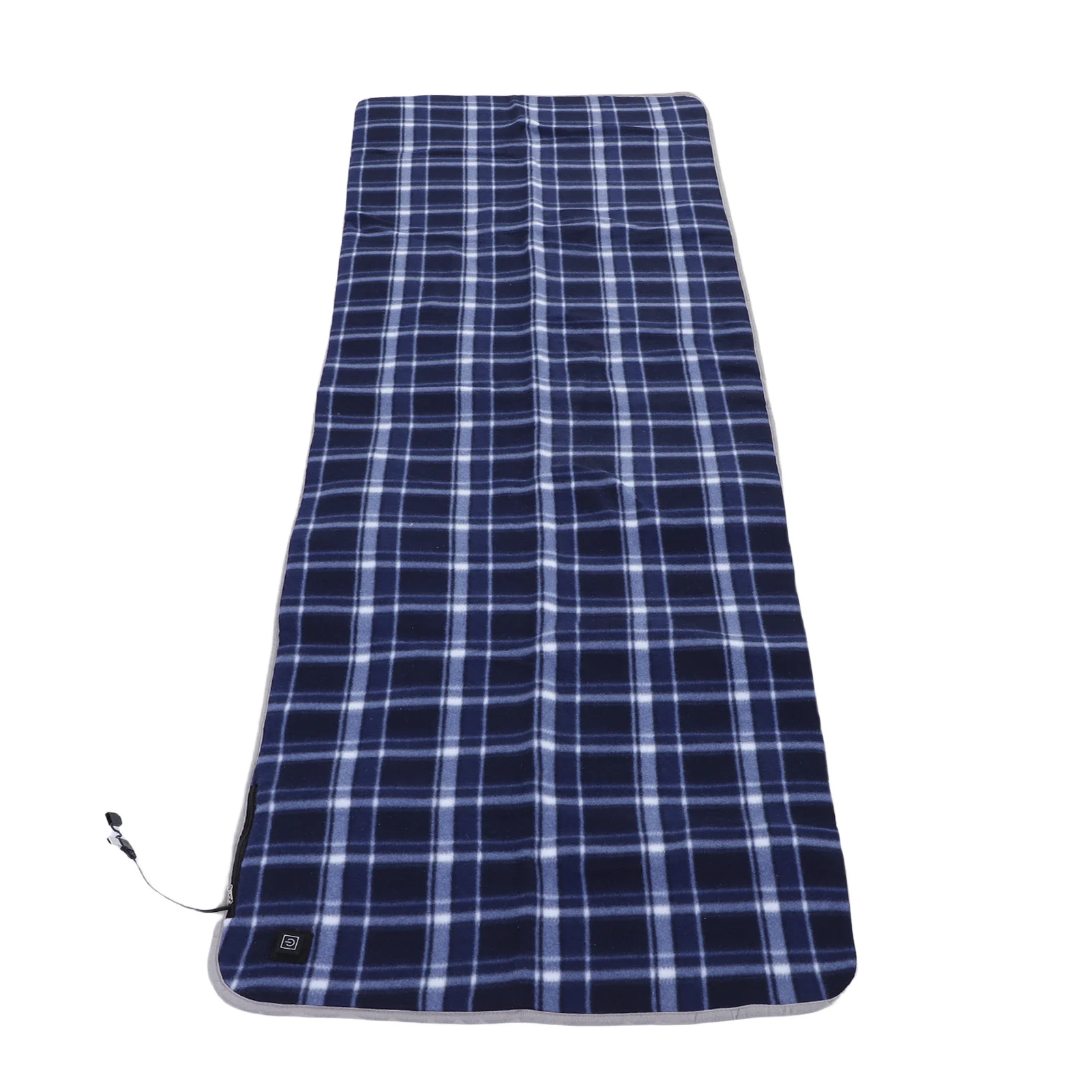 USB Heated Sleeping Bag Pad 5 Heating Zones 3 Temperature Levels Heated Sleeping Bag Liner for Cold Weather Camping Backpacking