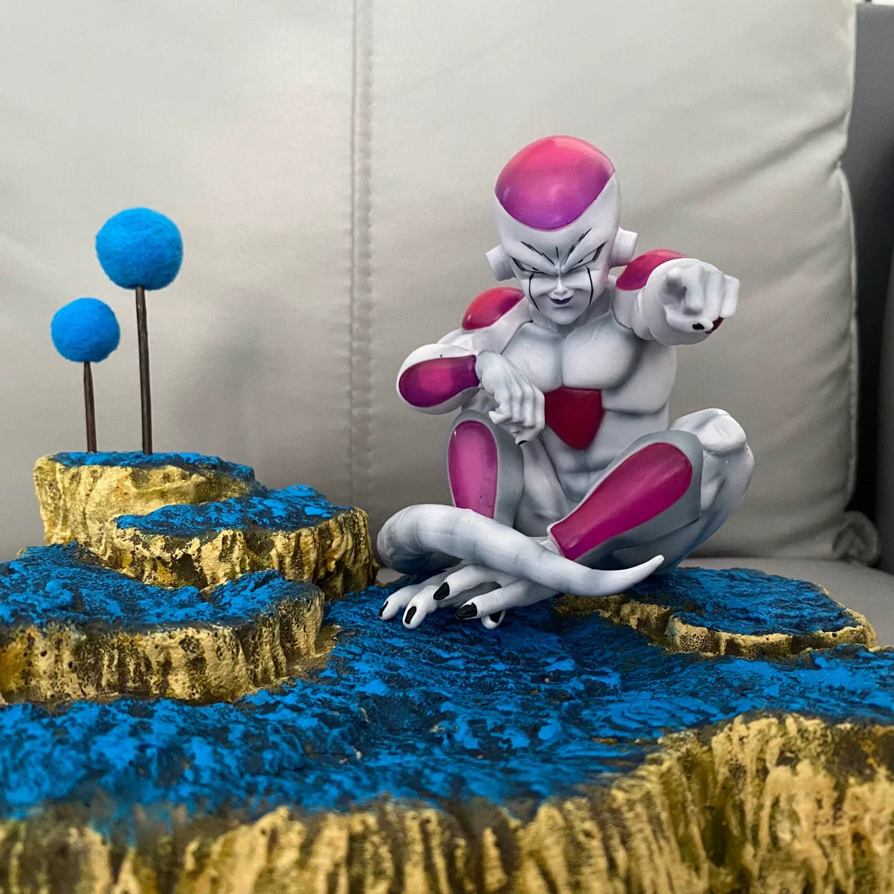 

13 см автомобильный орнамент аниме Dragon Ball Z FIGURE CLASS Frieza фигурка ПВХ настольный орнамент коллекция модель куклы игрушки подарок