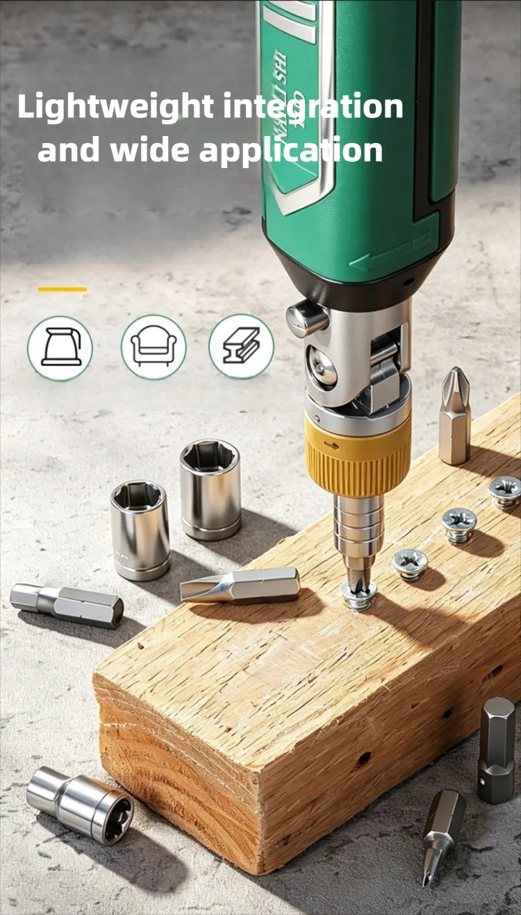 14-in-1 Multifunktions-Ratschenschraubendreher-Set, magnetische Schraubendreher-Bits, Handwerkzeug für Reparaturen, Schraubendreher-Bit-Set für Heimwerker – Detail 6
