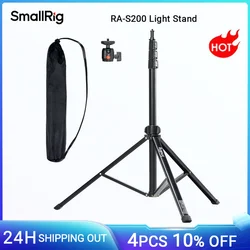 SmallRig RA-S200 Light Stand for Photography Lightweight Light Stand for COB Lights, Reflectors, Softboxes Max Load 4kg -4379