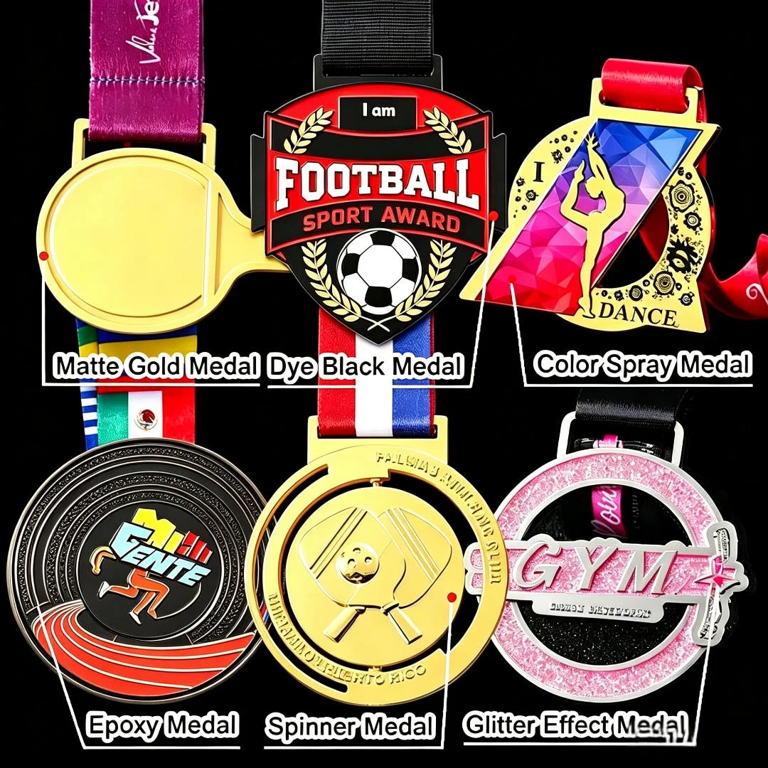 Custom Engraved Medals Hot Sale Customised Gold Running Metal Medal Custom Marathon Finisher Sport Medals Manufacturer for Medal