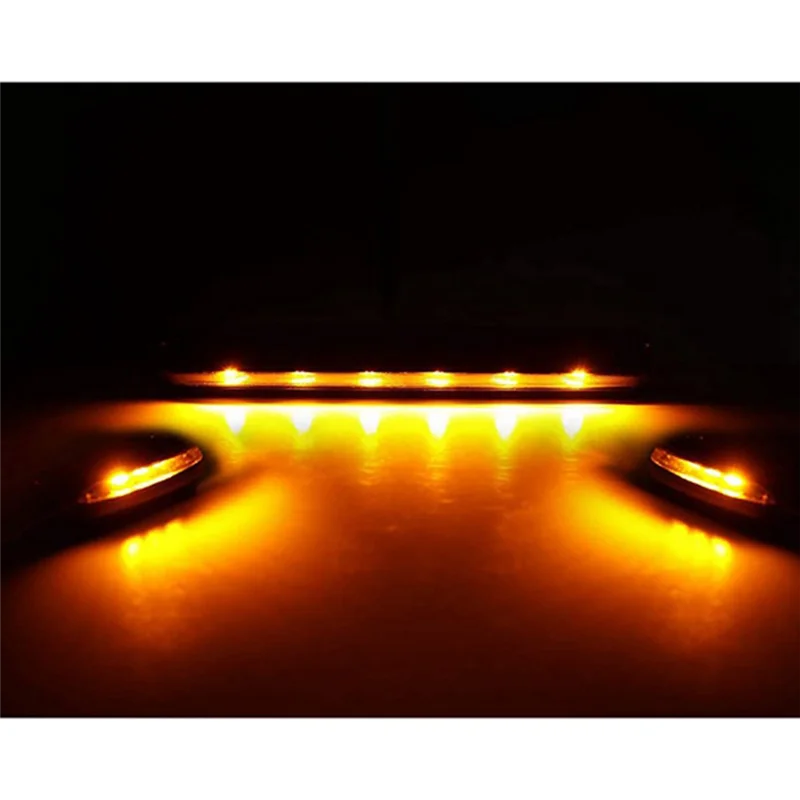 

3 шт., габаритный фонарь на крышу кабины, янтарный боковой габаритный светодиодный фонарь в сборе, фонарь на крыше кабины для Chevy Silverado GMC Sierra 07-2013