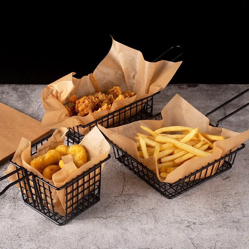 50/100 قطعة من ورق البرشمان المقطوع مسبقًا - غير لاصق للخبز والطبخ والشوي والمقلاة الهوائية وأوراق الخبز والتبخير ​    ورق الخبز