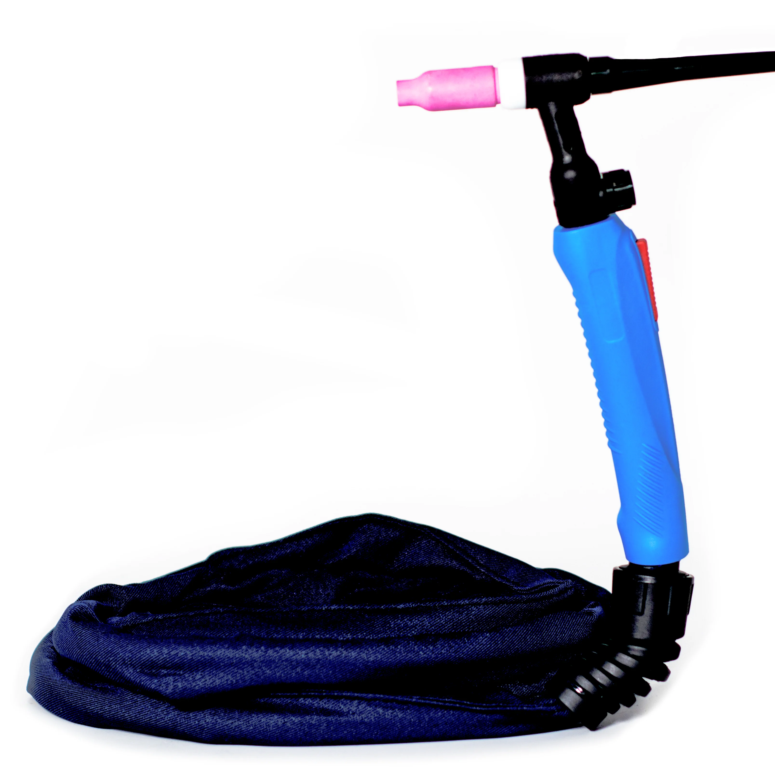 Argon Air Cooled Arc Welding Torch without Power Cable 10Feet WP17 Flexible Head Gas Valve TIG Welding Torch WP17FV