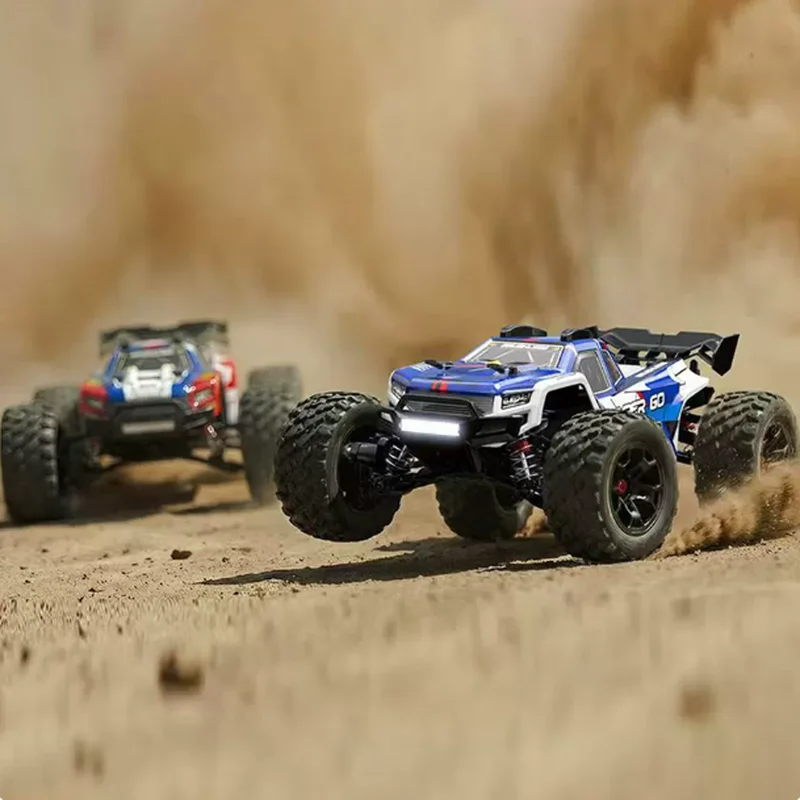 MJX 1/14 14212 Brushless Remote Control Cars RC Monster Truck Dual Bodies Alloy Chassis High Speed Off-Road Racing Car Gifts
