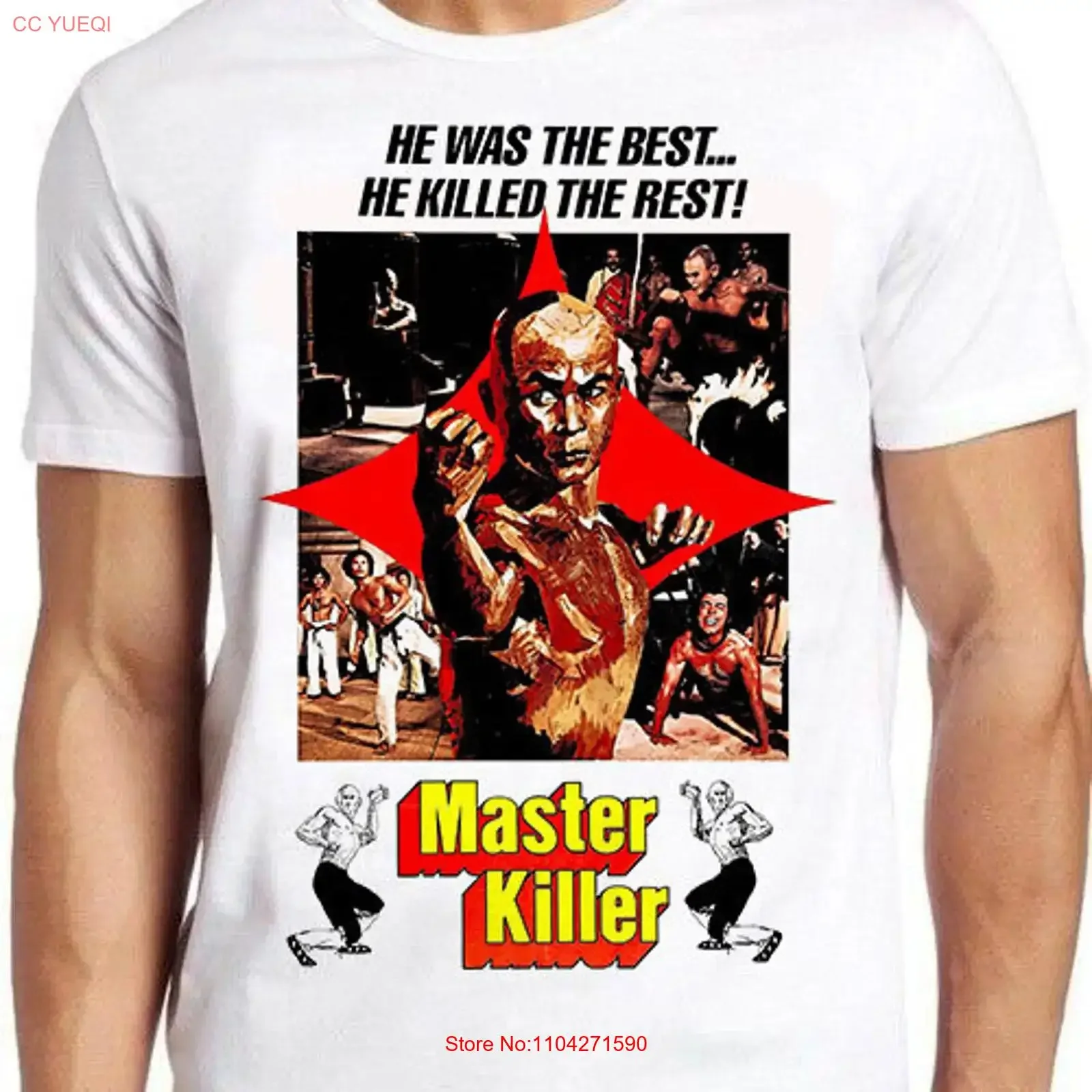 The 36th Chamber Of Shaolin T Shirt B732 Cool Top  vintage Washed Casual Comfortable streetwear Stylish Top For Everyday Wear