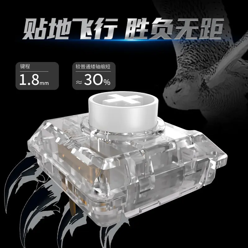 Kailh Choc White Owl Switch Mi - Gaming Keyboard Mini Mechanical ulasan dan harga