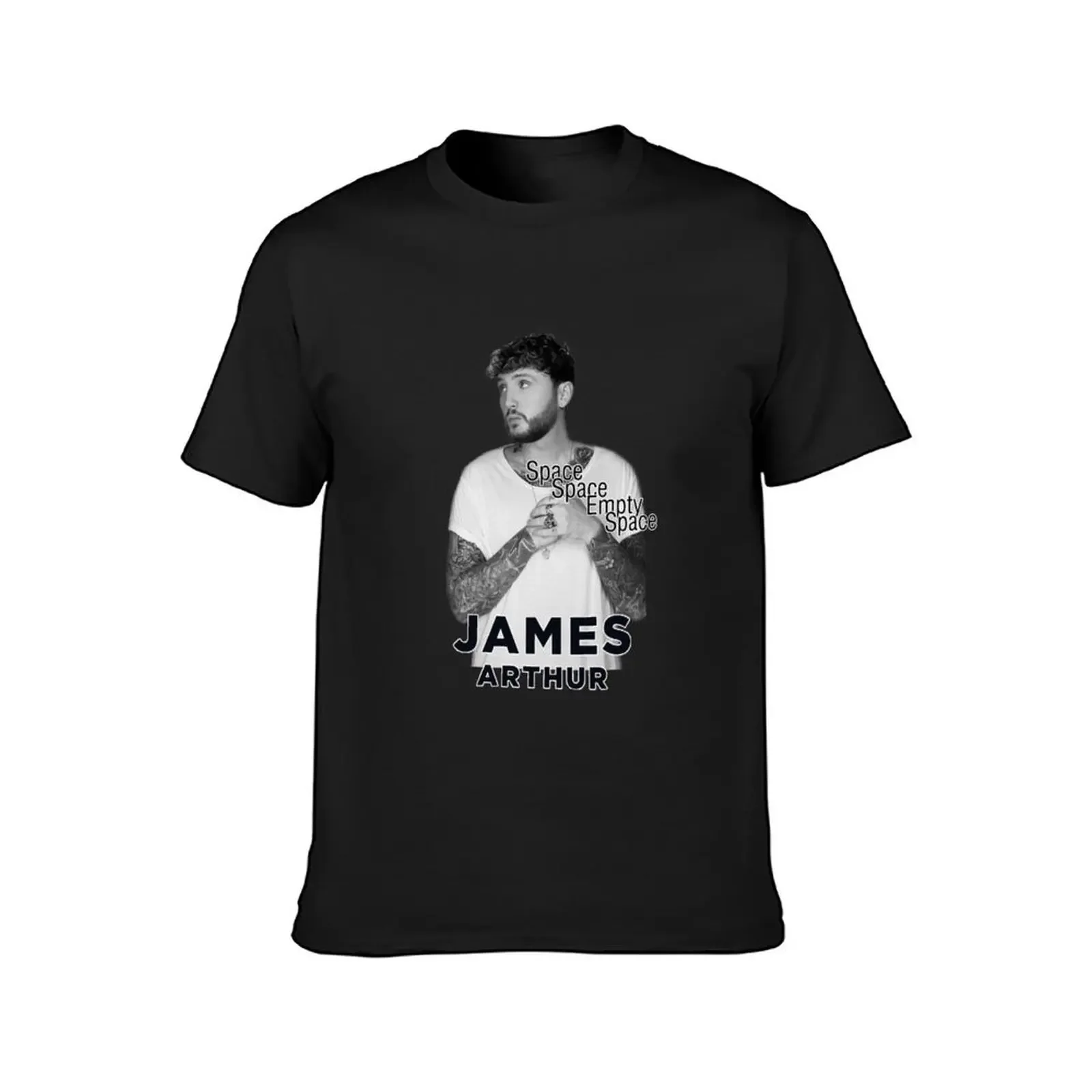 James Arthur Empty Space T-Shirt tops vintage clothes graphic t shirt vintage cute tops t shirt men 100℅ cotton