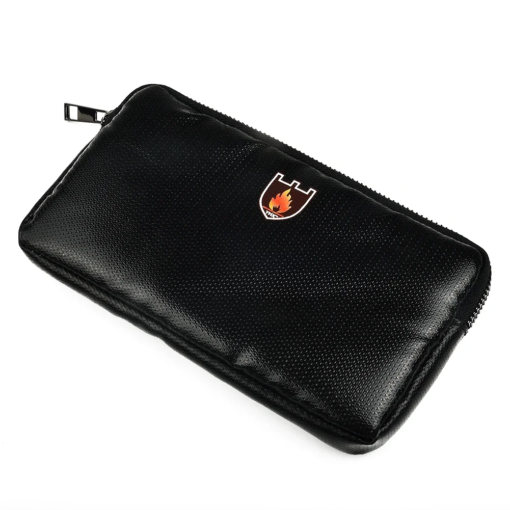 New Fireproof Bag Document Pouch Protect Safe Secret Bag Box FIREPROOF & WATERPROOF MATERIAL File Fireproof Money