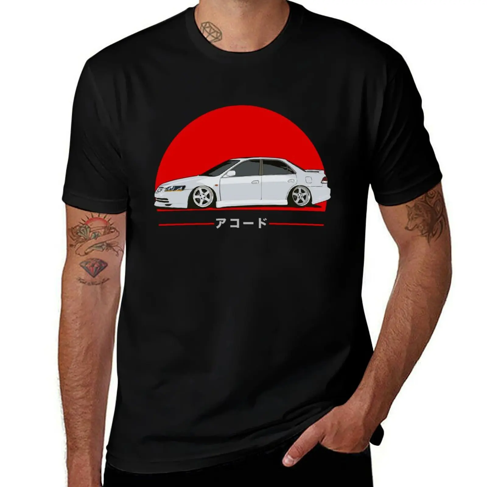Accord JDM VTEC T-Shirt t shirts for man slim fit T-Shirt