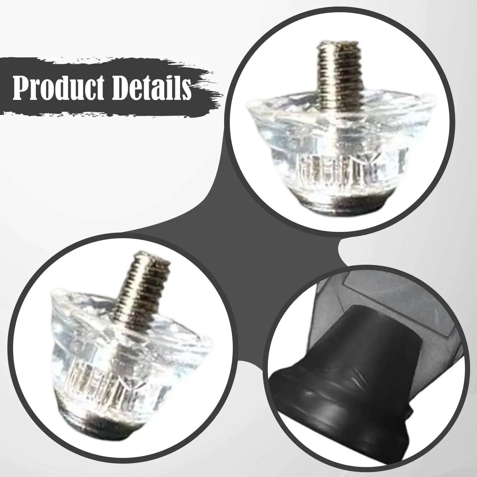 12 قطعة حذاء كرة القدم برغي قوي في ملحقات عدم الانزلاق مع مفتاح ربط حذاء كرة القدم العالمي المسامير حذاء كرة القدم المسامير