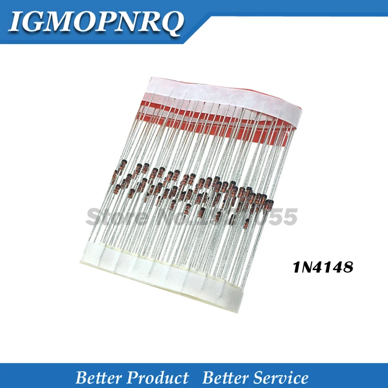 100PCS do-35 1N4148 IN4148 High-speed switching Zener diode