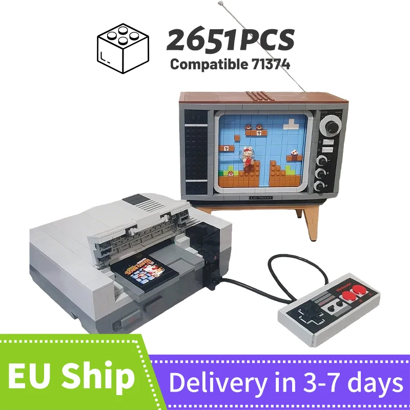 71374: A Comprehensive Review and Guide for Building the 2651Pcs Ideas Super NES Game Player Console Model DIY Toy