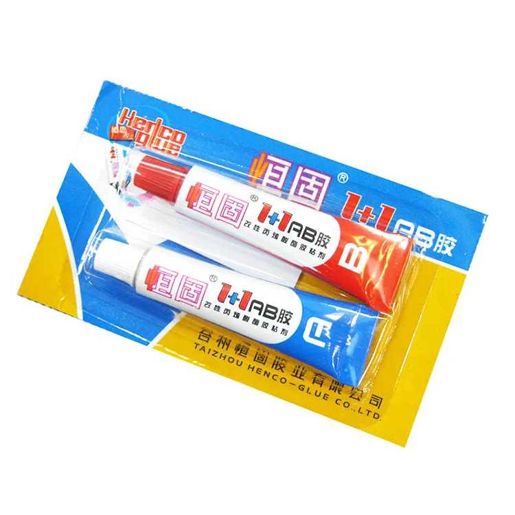 1/5pcs AB Glue Heavy Body Structure Acrylic HAO Ornament Adhesive Metal Plastic Epoxy Resin AB Glue Manufacturer
