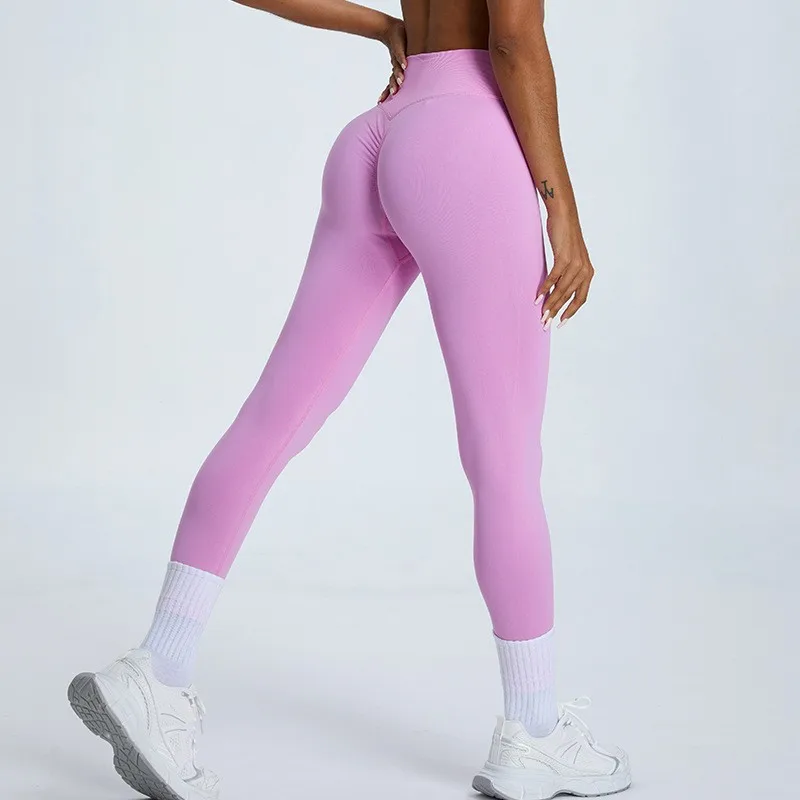 Seamless Sport Leggings Female Train Sexy Gym Pants Woman Running Workout Leggings  Fitness Push Up Yoga Tight