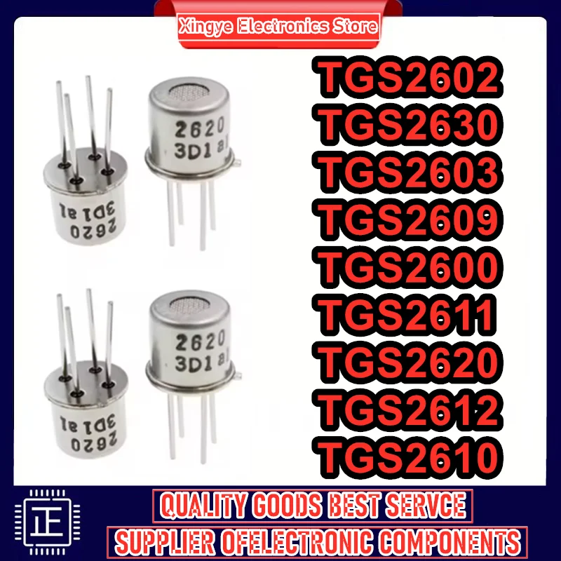 

TGS2602 TGS2609 TGS2600 TGS2611 TGS2630 TGS2620 TGS2612 TGS2610-C00 TGS2603 alcohol gas sensor new original in stock