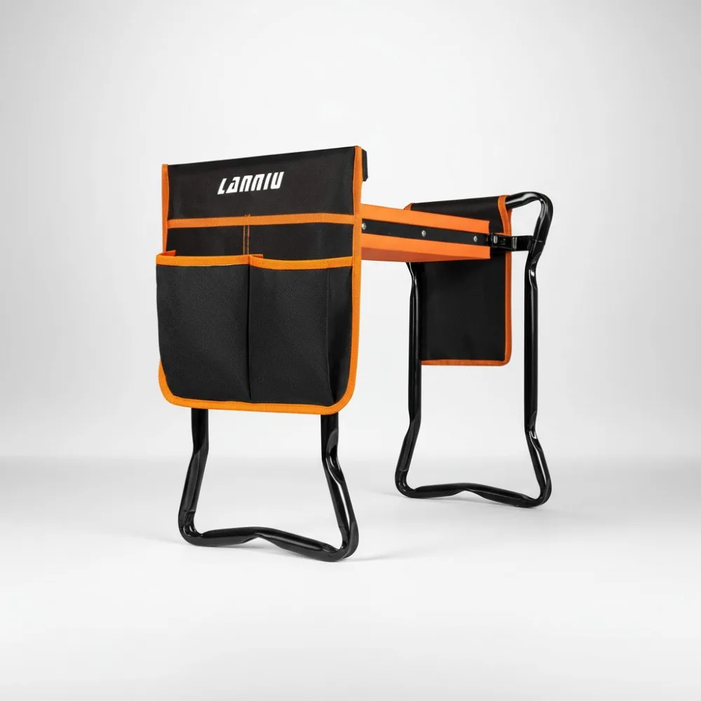

Foldable Garden Kneeler Seat, Heavy Duty Stool for Gardening, Comfortable Chair for Seniors Women Mom Dad