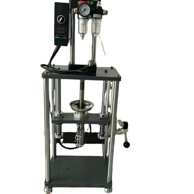 Desktop small manual pneumatic molding machine, vertical molding machine, soft bait making machine
