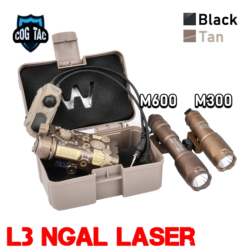 

Airsoft L3-NGAL Aluminum Next Generation Aiming IR Laser Strobe LED Whitelight Hunting Weapon Flashlight Fit 20mm picatinny Rail