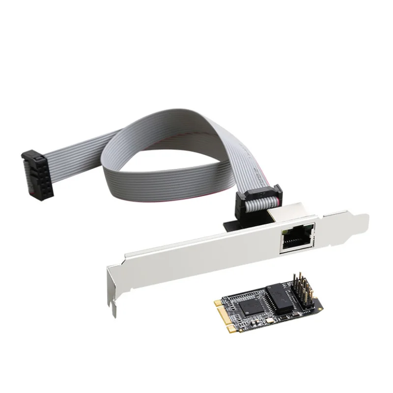 데스크탑용 M.2 B-Key M-key 게임용 PCIE 카드 M.2 to PCIE 네트워크 어댑터 기가비트 네트워크 카드 이더넷 스플리터 어댑터 랜 카드