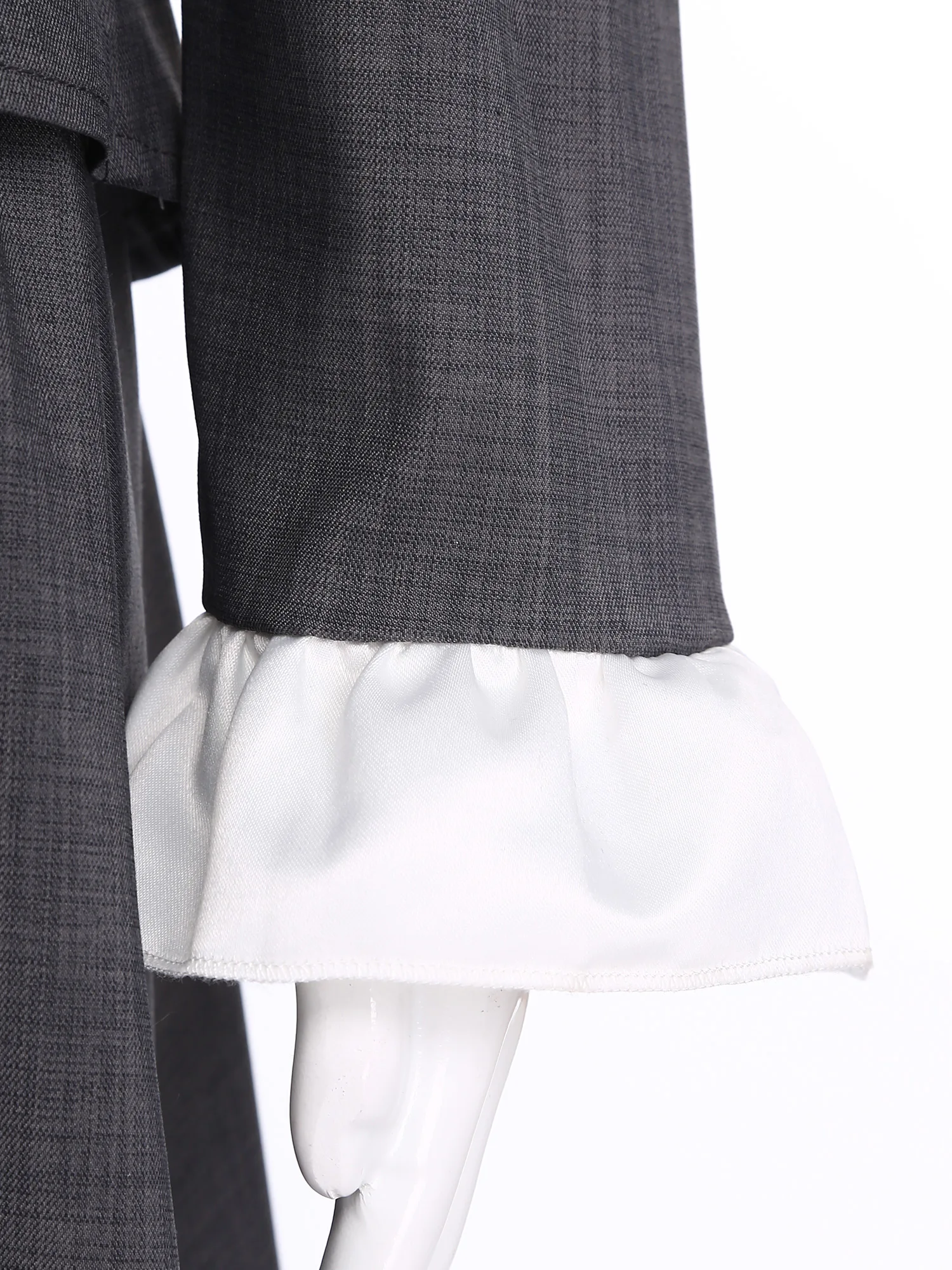 معطف تنكري رائد للمربية الفيكتورية للفتيات الصغيرات مع بدلة تنورة لحفلات الهالوين الكلاسيكية التاريخية