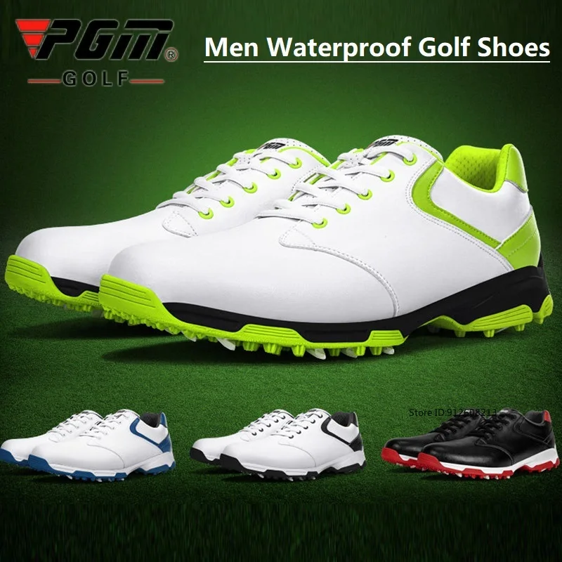 

Обувь для гольфа, мужские новые нескользящие уличные тренировочные туфли для игроков в гольф, мужские повседневные спортивные кроссовки без шипов, водонепроницаемая легкая обувь