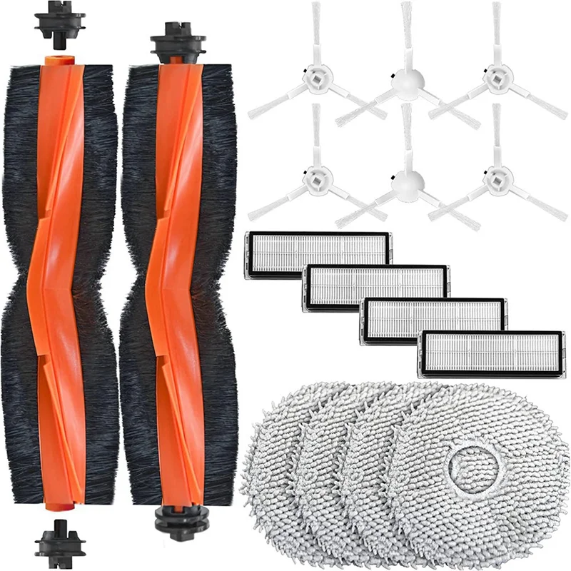 

Комплект из 16 аксессуаров для Xiaomi X10 + и Dreame L10S, запасные части для вакуумного робота