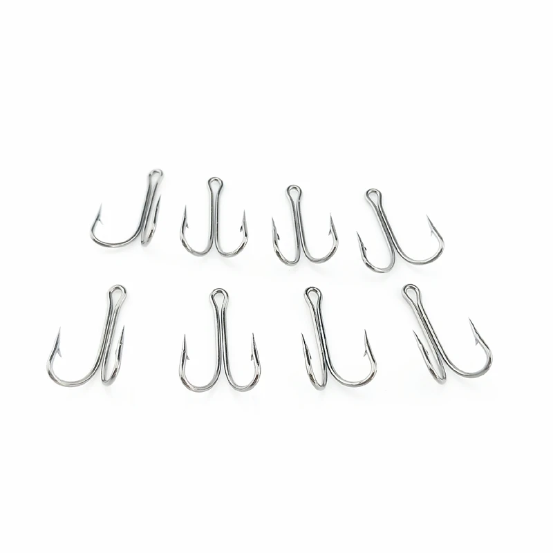 10pcs/box Double Fishing Hook Carbon Steel Crank Barbed Jig Hook for Carp Fishing Fly Tying Soft Lure Fish Accessories